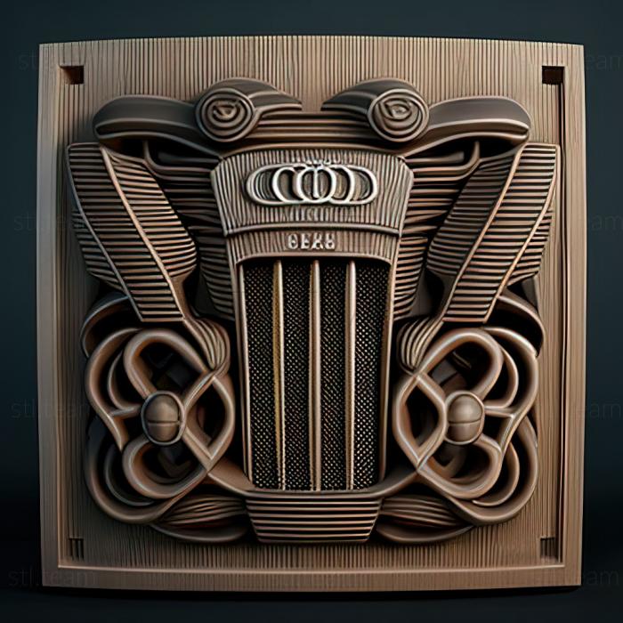 3D model Audi V8 (STL)